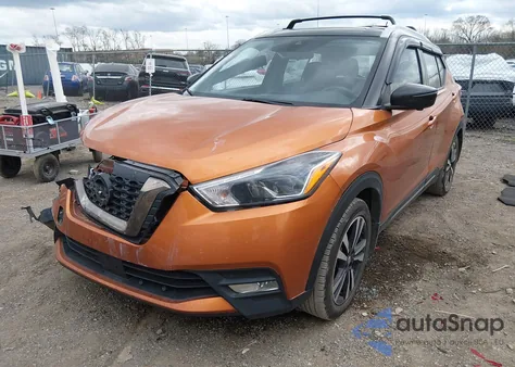 2020 Nissan Kicks Sr Xtronic Cvt из США, поврежденный, VIN 3N1CP5DV6LL554746